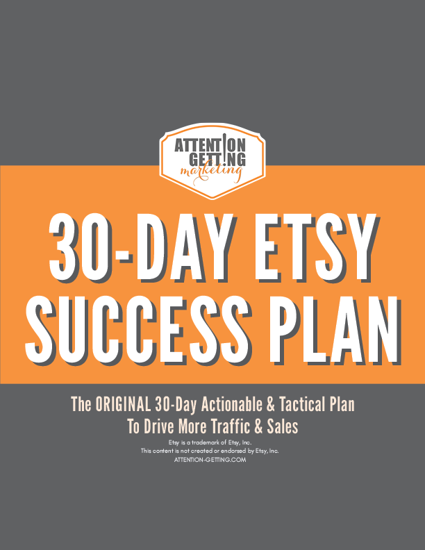 etsy shop for beginners guide 30 day success plan sales tips consultant coach mentor store