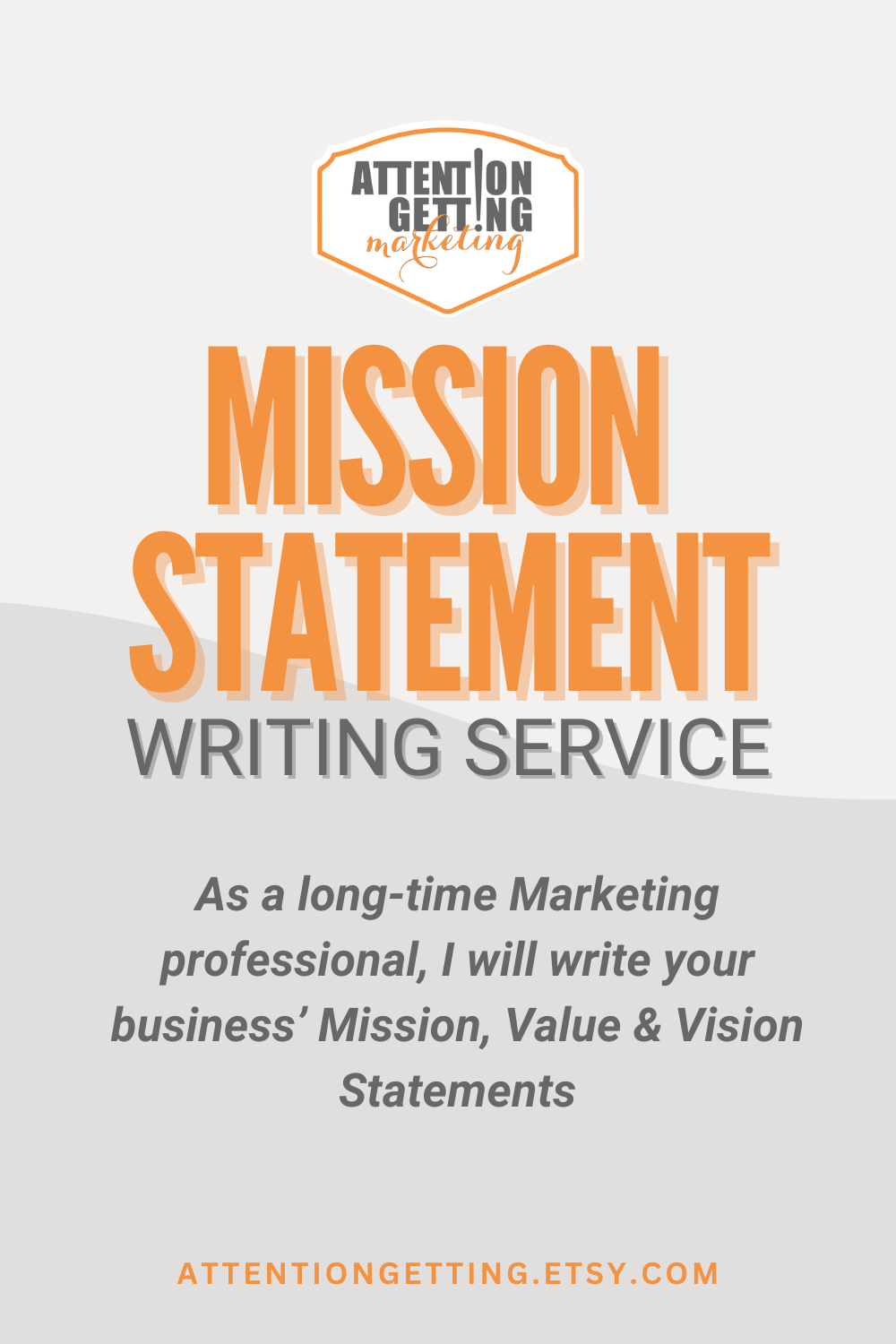 mission vision value statement writer writing service