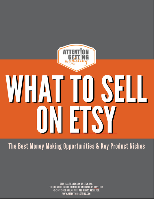 what to sell on etsy with the top and best sellers ebook pdf