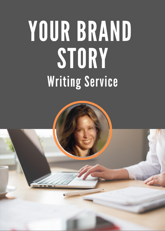 professional freelance writer for a small business brand story or about page