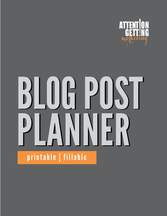 blog post planner printable template pdf for how to write a blog post including SEO