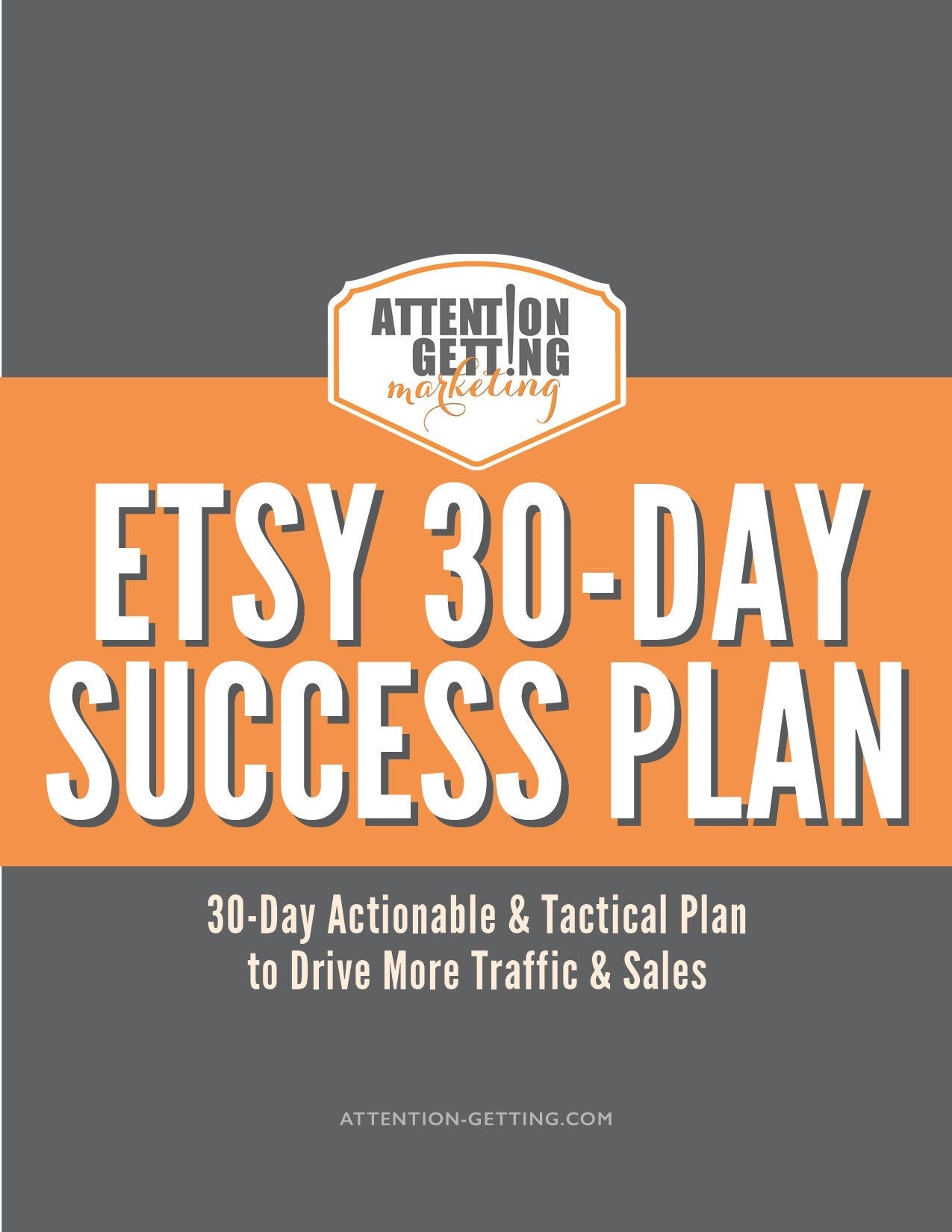 Etsy 30 Day Success Plan for Etsy shop owners providing help with marketing and SEO