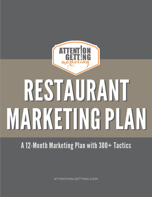 12 month marketing strategy plan for restaurant owners