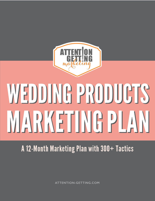 12 month marketing strategy plan for wedding products on etsy online amazon