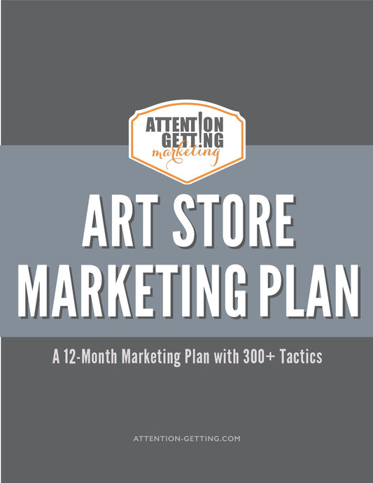 12 month marketing strategy plan for artists and wall art sellers handmade artisan
