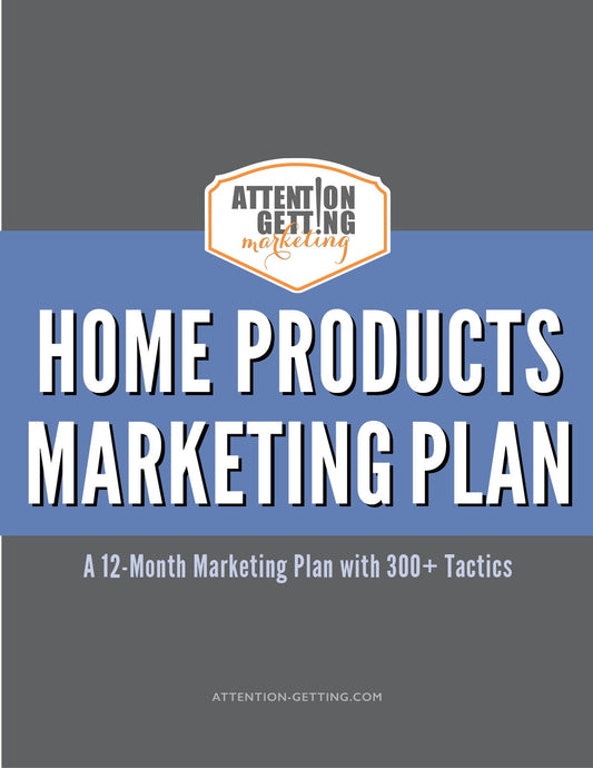 12 month marketing strategy plan for selling home decor goods online