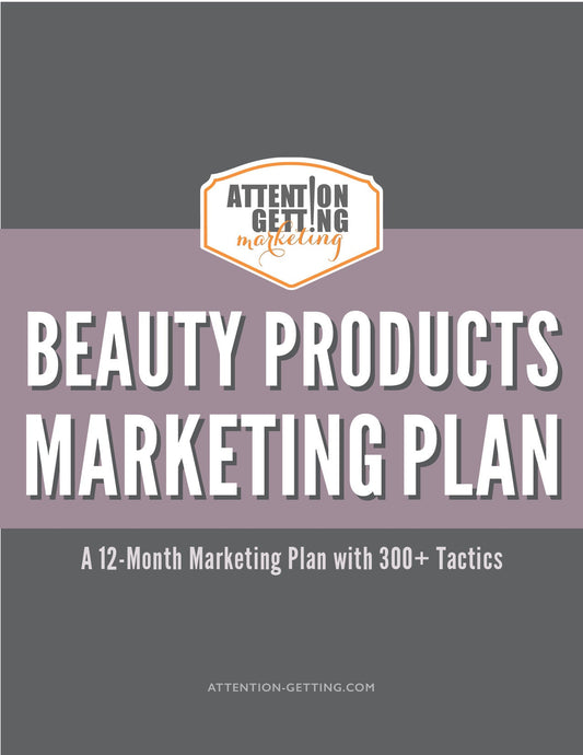12 month marketing strategy plan for small business owners of beauty brands products online stores