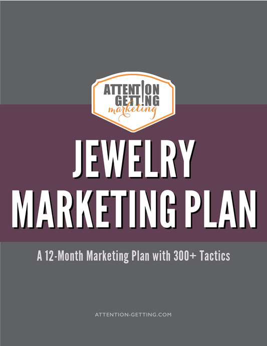 12 month marketing strategy plan and ideas for jewelry businesses and online etsy shops