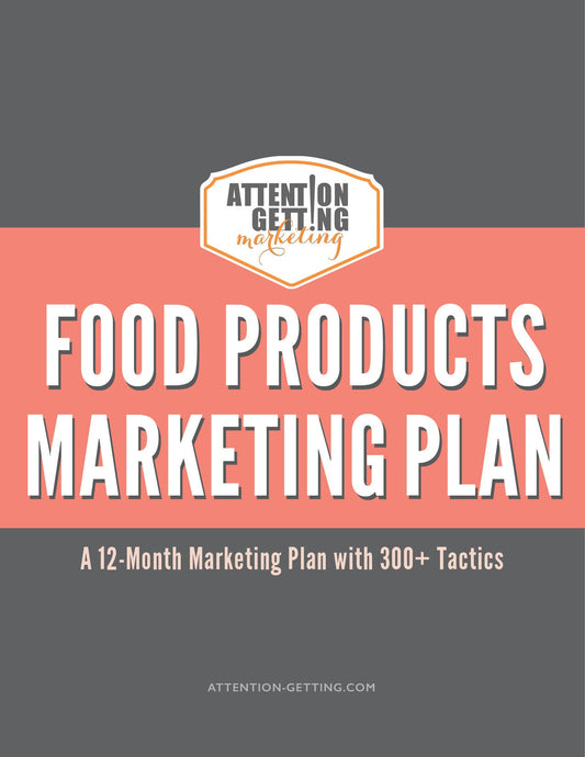 12 month marketing strategy plan for small businesses selling food products