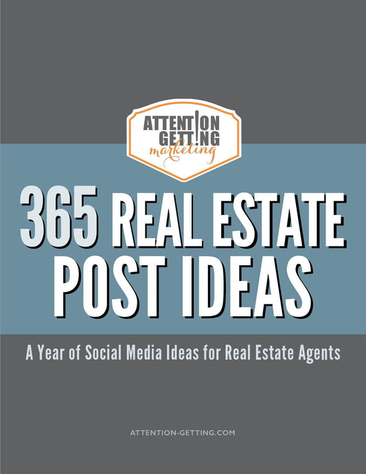 365 social media posting ideas for real estate agents and realtors post calendar