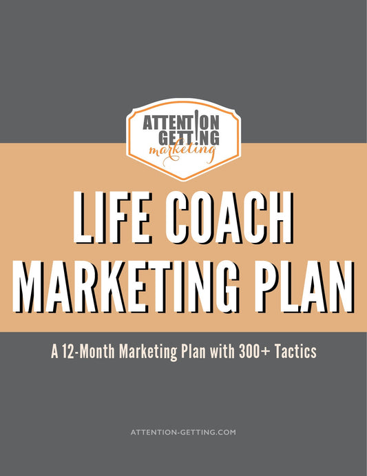12 month marketing plan for life coach business